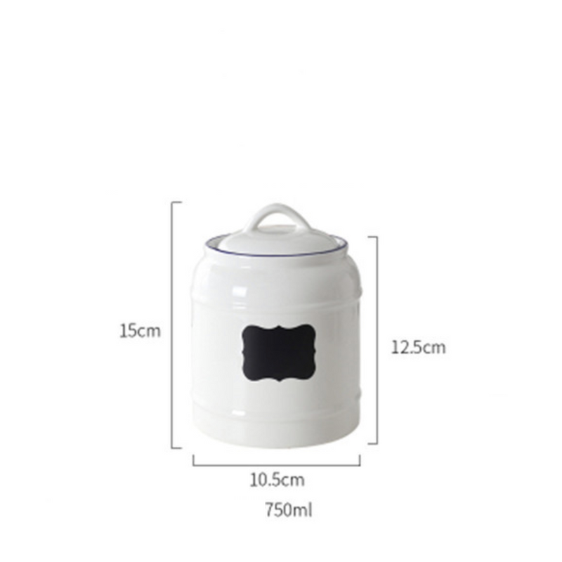Airtight Jars Black - Jar