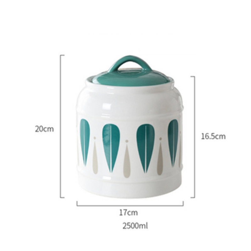 Airtight Jars Green - Jar