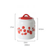 Airtight Jars Red - Jar