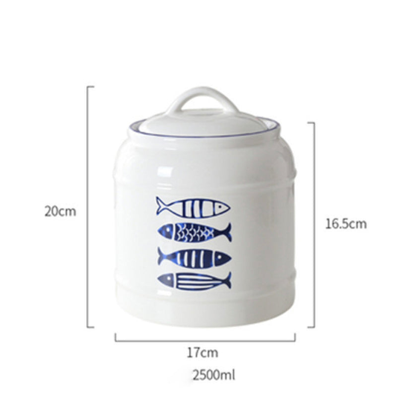 Airtight Jars Blue - Jar