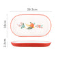 Bloom Tray - Ceramic platter, serving platter, fruit platter | Plates for dining table & home decor