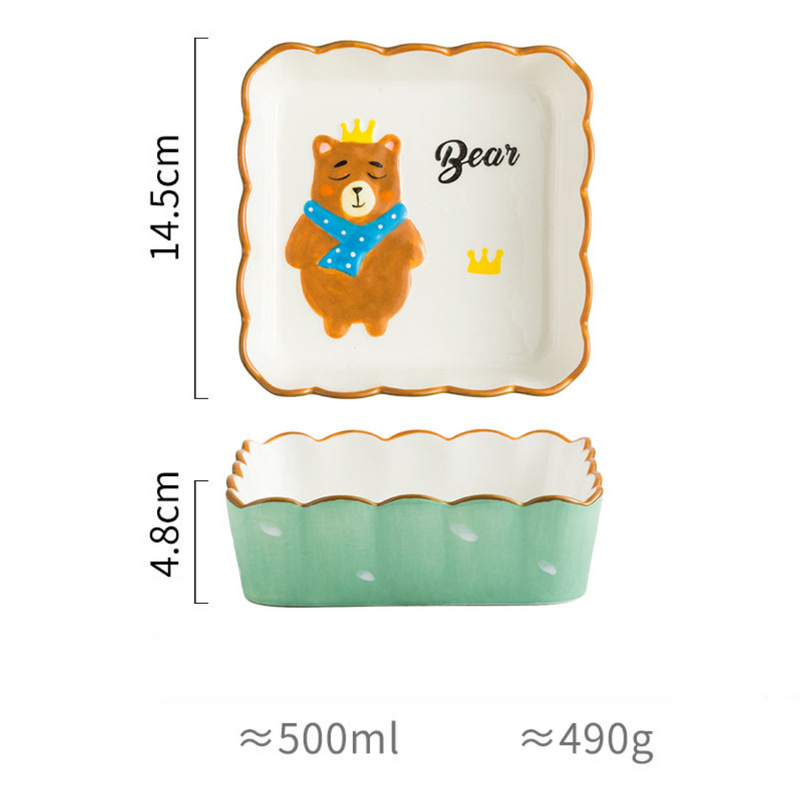 Safari Bowls Fiesta 500 ml - Bowl,ceramic bowl, snack bowls, curry bowl, popcorn bowls | Bowls for dining table & home decor