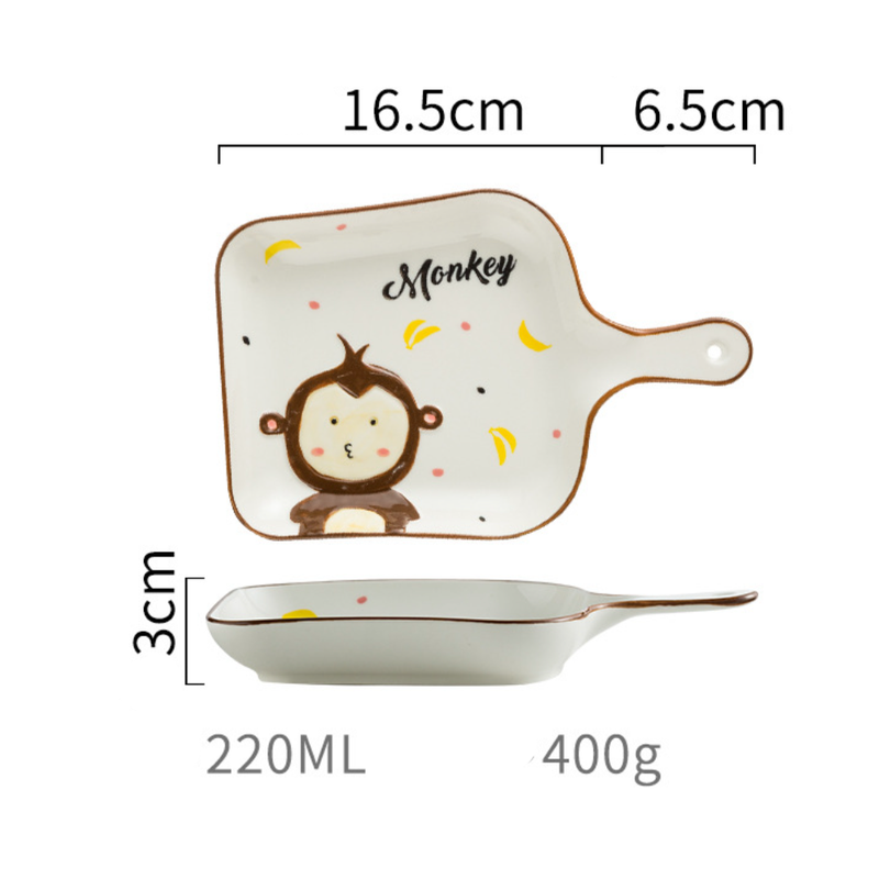 Baking Plate Fiesta - Ceramic platter, serving platter, fruit platter | Plates for dining table & home decor