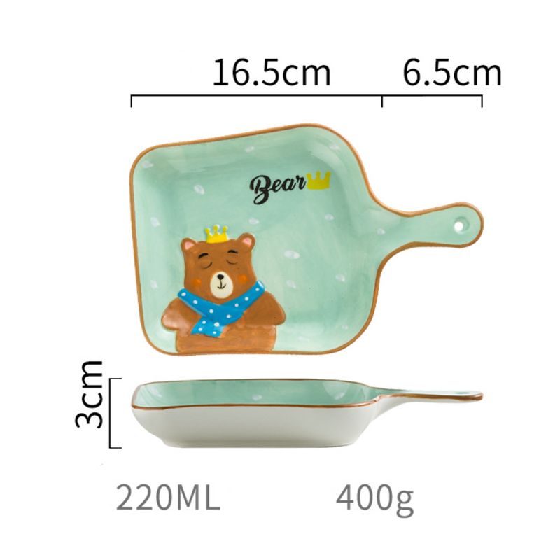 Baking Plate Fiesta - Ceramic platter, serving platter, fruit platter | Plates for dining table & home decor