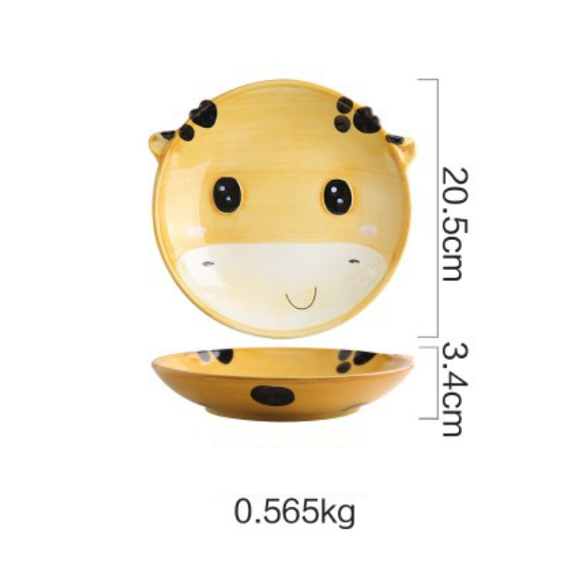 Animal Plate Fiesta - Serving plate, snack plate, dessert plate | Plates for dining & home decor