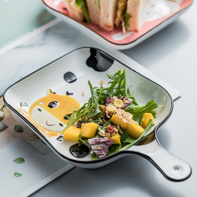 Baking Plate Fiesta - Ceramic platter, serving platter, fruit platter | Plates for dining table & home decor