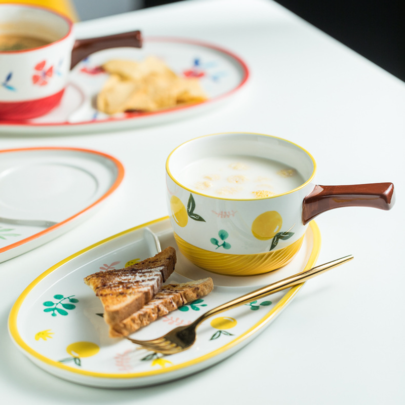 Pot and Tray Set - Soup bowl, serving bowl set, noodle bowl, plates and bowls | Bowls for dining table & home decor