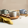 Textured Coffee Cup- Mug for coffee, tea mug, cappuccino mug | Cups and Mugs for Coffee Table & Home Decor