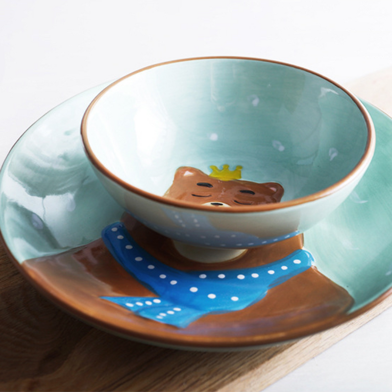 Animal Plate Fiesta - Serving plate, snack plate, dessert plate | Plates for dining & home decor