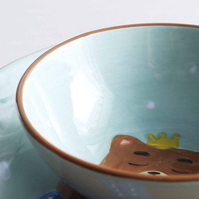 Animal Bowls Fiesta 250 ml - Bowl, soup bowl, ceramic bowl, snack bowls, curry bowl, popcorn bowls | Bowls for dining table & home decor