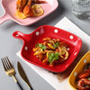 Dots Baking Plates 300 ml - Ceramic platter, serving platter, fruit platter | Plates for dining table & home decor