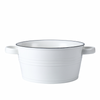 Crystal White Serving Bowl Large - Bowl, ceramic bowl, serving bowls, noodle bowl, salad bowls, bowl for snacks, large serving bowl, bowl with handle | Bowls for dining table & home decor