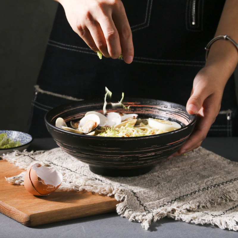 Classic Serving Bowl - Bowl, ceramic bowl, serving bowls, noodle bowl, salad bowls, bowl for snacks, large serving bowl | Bowls for dining table & home decor