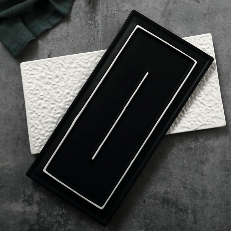 Textured Sizzler Platter - Ceramic platter, serving platter, fruit platter | Plates for dining table & home decor