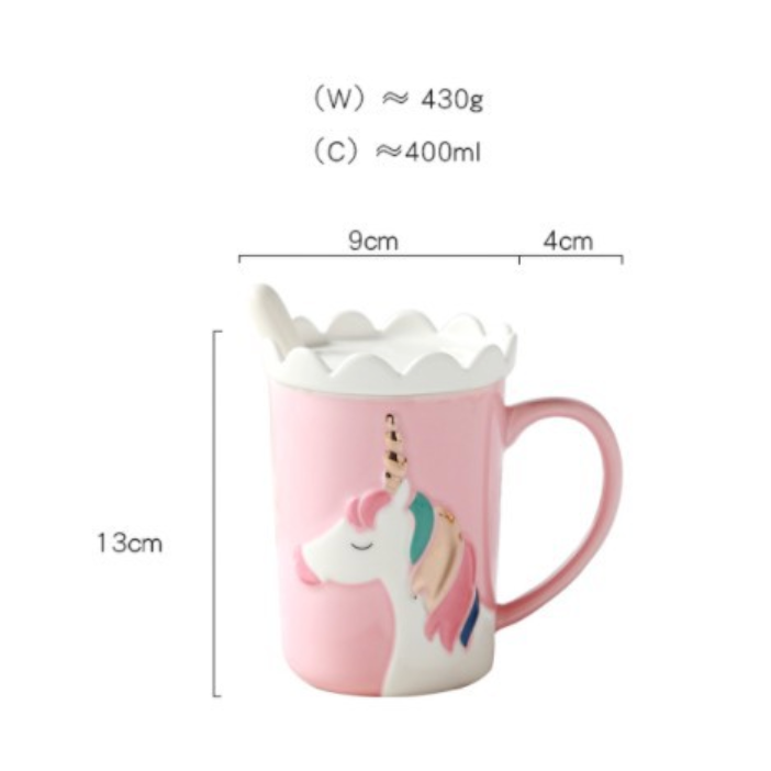 Unicorn Cup- Mug for coffee, tea mug, cappuccino mug | Cups and Mugs for Coffee Table & Home Decor