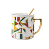 Mosaic Coffee Mug- Mug for coffee, tea mug, cappuccino mug | Cups and Mugs for Coffee Table & Home Decor