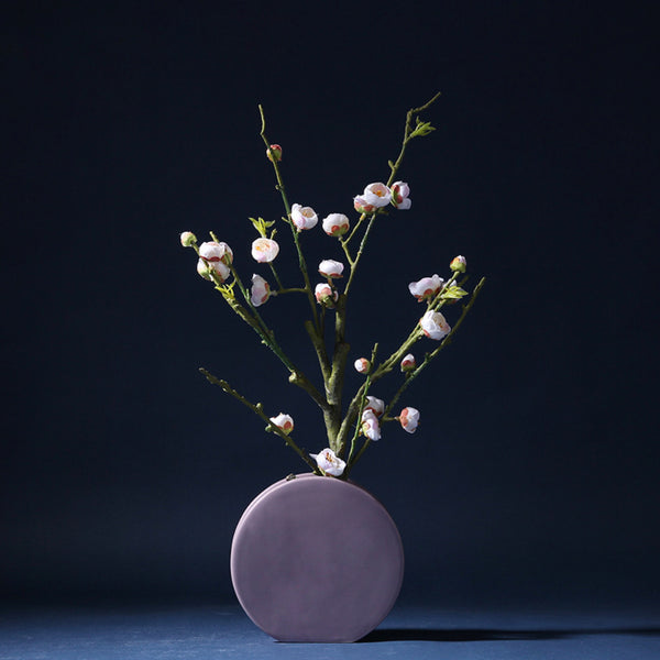 Ceramic Abstract Vase - Flower vase for home decor, office and gifting | Room decoration items