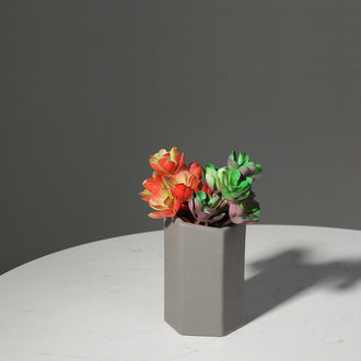 Ceramic Plant Pot - Flower vase for home decor, office and gifting | Room decoration items