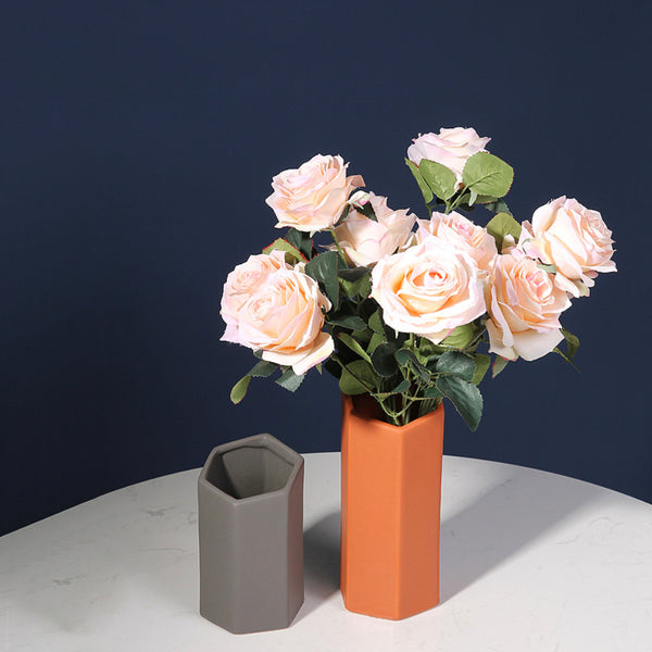 Ceramic Plant Pot - Flower vase for home decor, office and gifting | Room decoration items