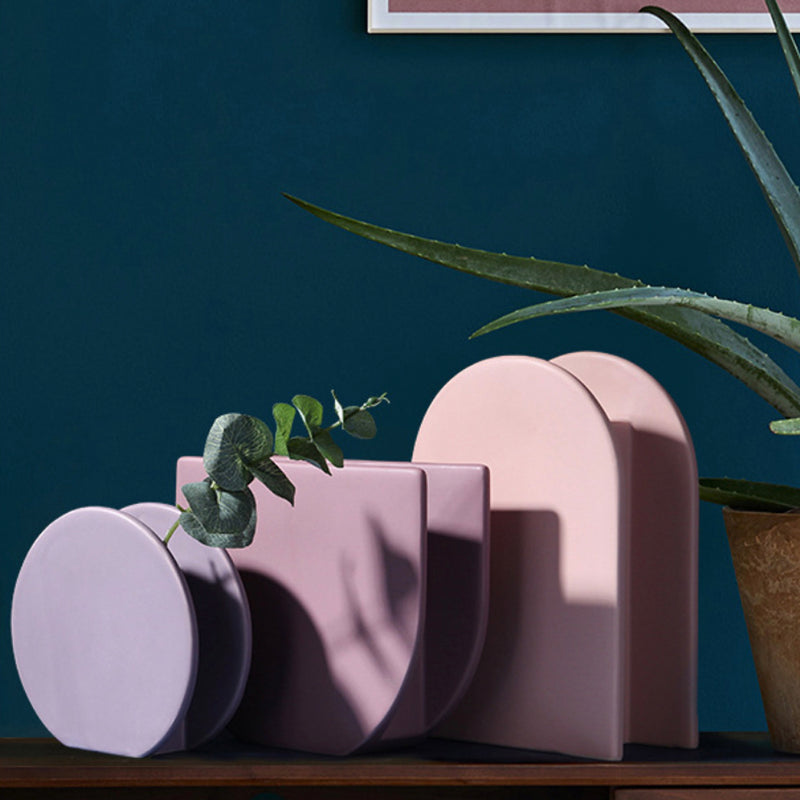 Ceramic Abstract Vase - Flower vase for home decor, office and gifting | Room decoration items
