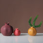 Pomegranate Vase - Flower vase for home decor, office and gifting | Home decoration items