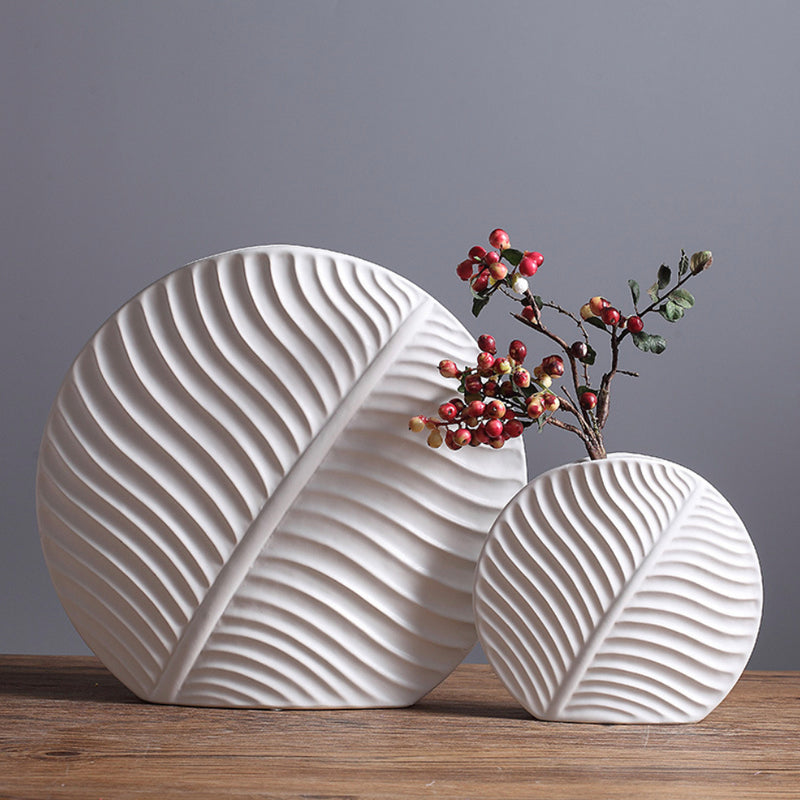 Leaf Vase - Flower vase for home decor, office and gifting | Home decoration items