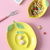 Lemon Plate - Serving plate, snack plate, dessert plate | Plates for dining & home decor
