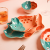 Dinosaur Dishes Fiesta - Serving plate, small plate, snacks plates | Plates for dining table & home decor
