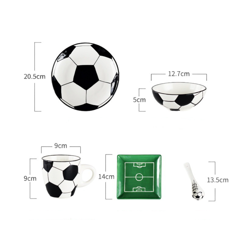 Football Bowl 250 ml - Bowl,ceramic bowl, snack bowls, curry bowl, popcorn bowls | Bowls for dining table & home decor