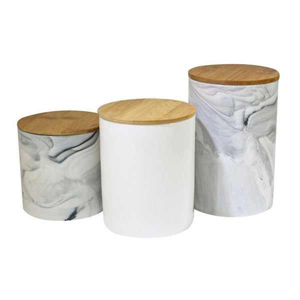 Airtight Container White - Jar