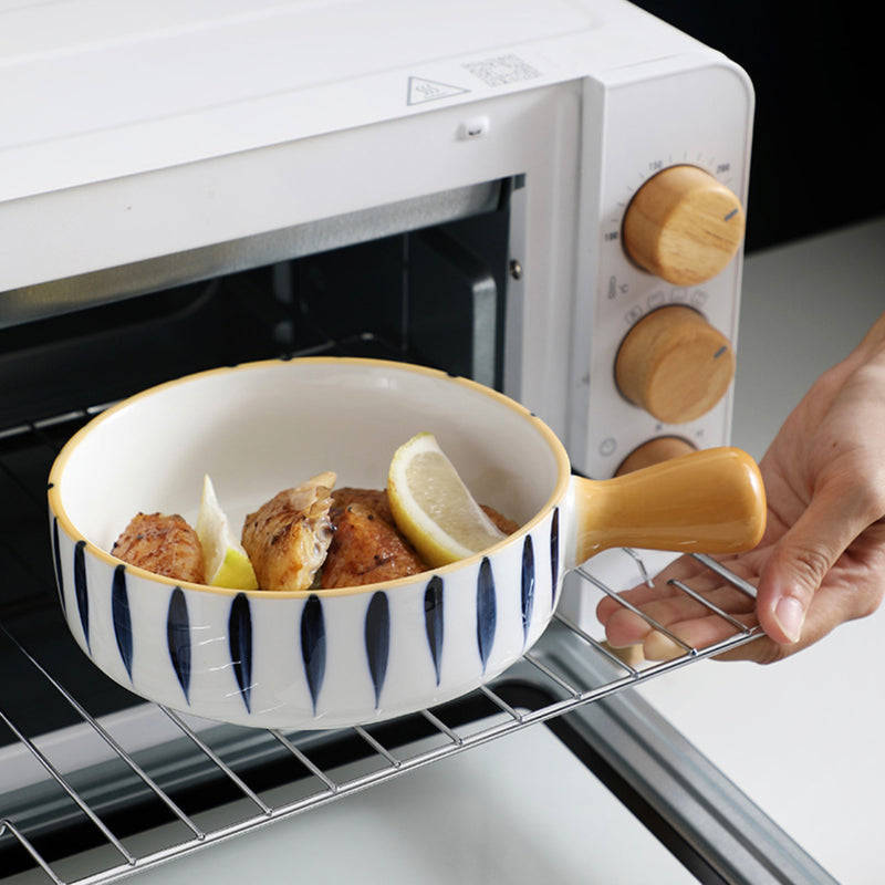 Snack Bowl With Handle Nitori - Ceramic bowl, salad bowls, snack bowls, bowl with handle, oven bowl | Bowls for dining table & home decor