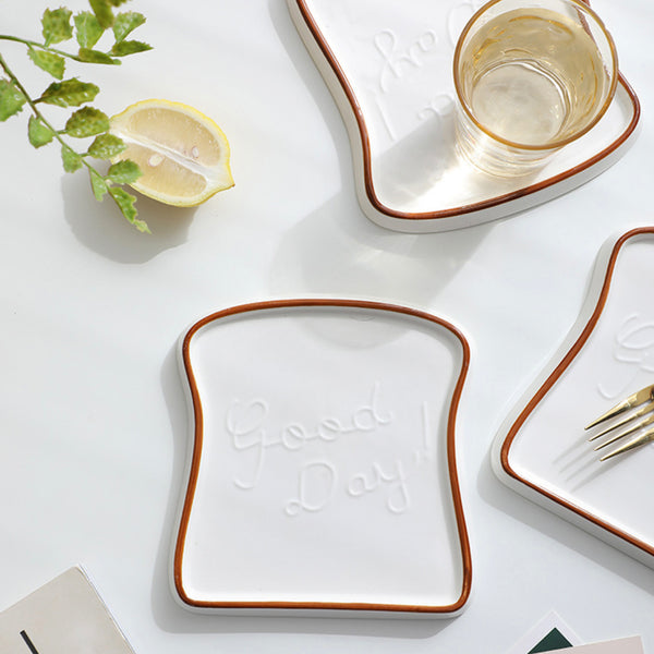 Bread Plate - Serving plate, snack plate, dessert plate | Plates for dining & home decor