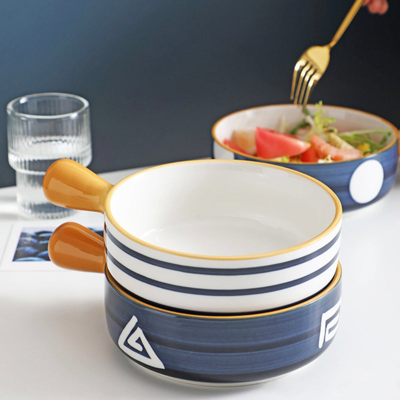 Snack Bowl With Handle Nitori - Ceramic bowl, salad bowls, snack bowls, bowl with handle, oven bowl | Bowls for dining table & home decor