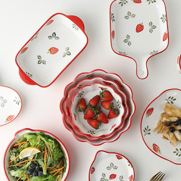 Skillet Pan - Ceramic platter, serving platter, fruit platter | Plates for dining table & home decor