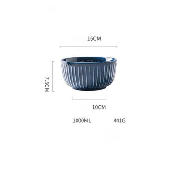 Royal Bowl - Bowl, ceramic bowl, serving bowls, noodle bowl, salad bowls, bowl for snacks, large serving bowl | Bowls for dining table & home decor