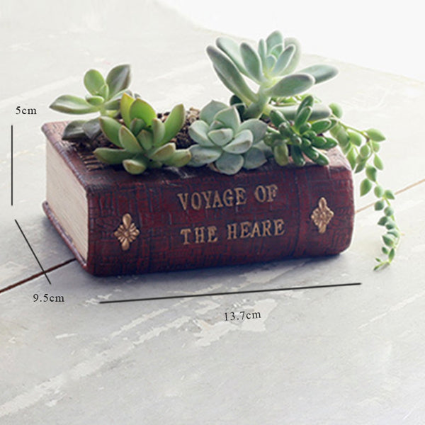 Book Planter - Indoor planters and flower pots | Home decor items