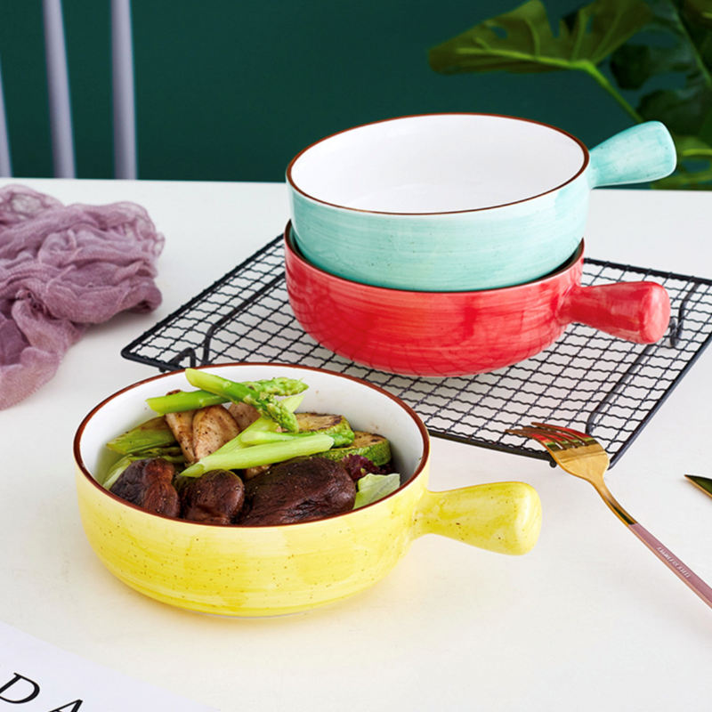Bowl For Snacks - Bowl, ceramic bowl, serving bowls, noodle bowl, salad bowls,  bowl for snacks, bowl with handle | Bowls for dining table & home decor