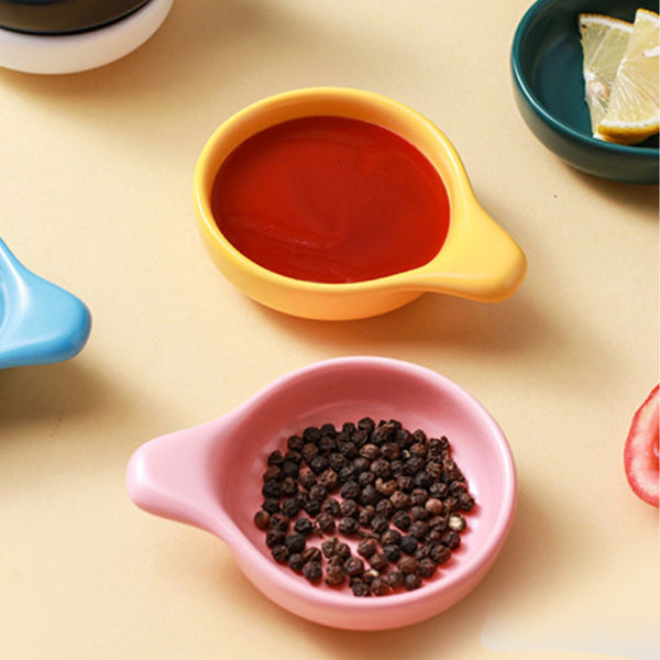 Dip Dish Set of 6 - Bowl, ceramic bowl, dip bowls, chutney bowl, dip bowls ceramic | Bowls for dining table & home decor 
