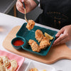 Momo Plate - Serving plate, snack plate, momo plate, plate with compartment | Plates for dining table & home decor