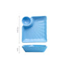 Momo Plate - Serving plate, snack plate, momo plate, plate with compartment | Plates for dining table & home decor