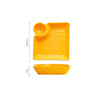 Momo Plate - Serving plate, snack plate, momo plate, plate with compartment | Plates for dining table & home decor