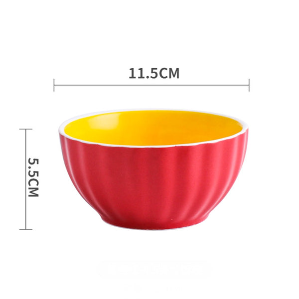 Chrome Side Bowl 300 ml - Bowl,ceramic bowl, snack bowls, curry bowl, popcorn bowls | Bowls for dining table & home decor