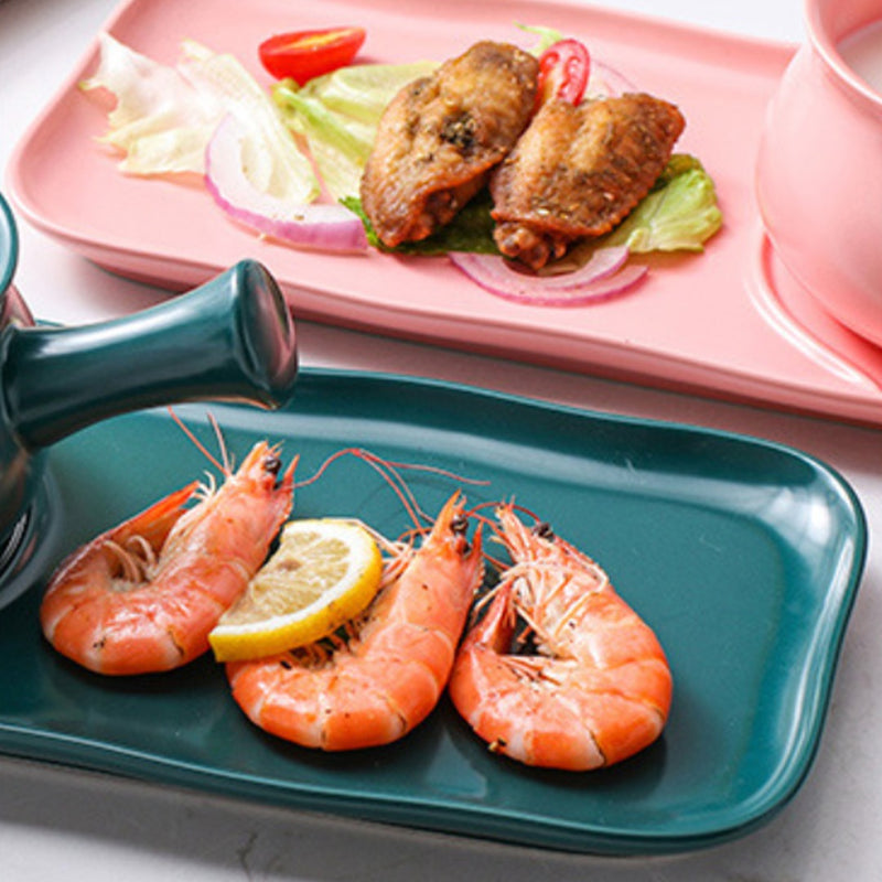 Pot with Tray - Soup bowl, serving bowl set, noodle bowl, plates and bowls | Bowls for dining table & home decor