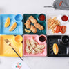 Momo Plate - Serving plate, snack plate, momo plate, plate with compartment | Plates for dining table & home decor