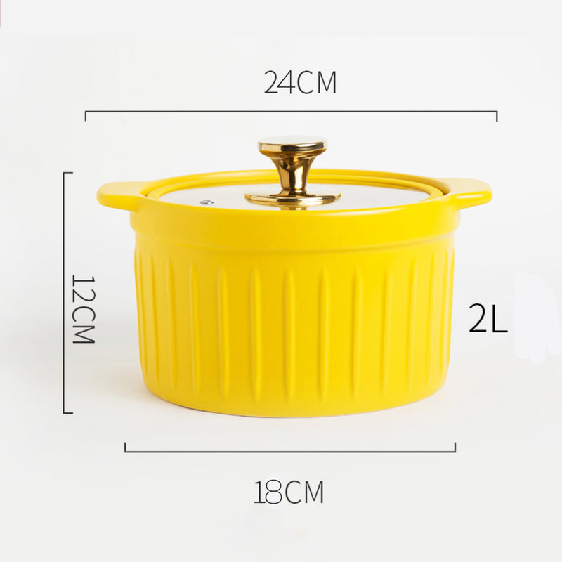 Cooking Pot with Glass Lid - Cooking Pot