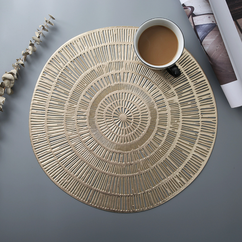 Round Vinyl Placemat Set of 2