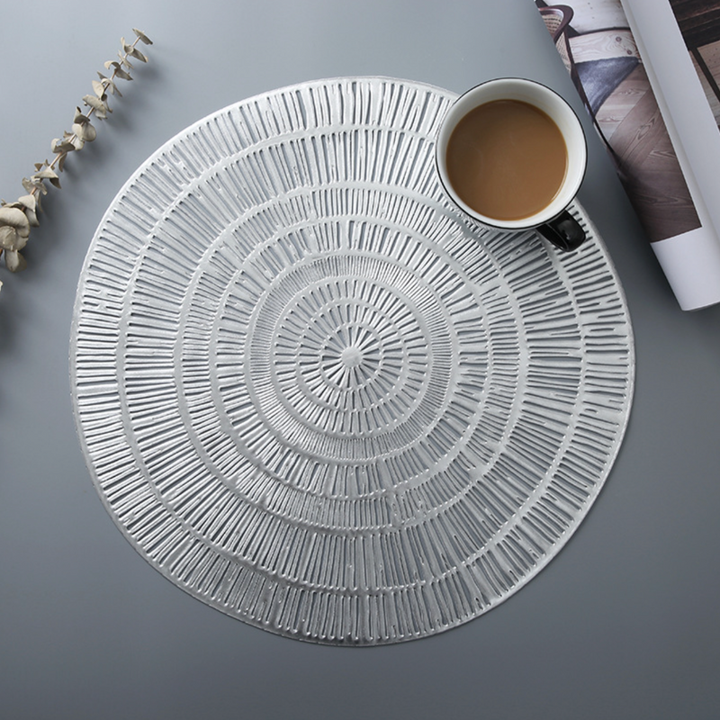 Round Vinyl Placemat Set of 2