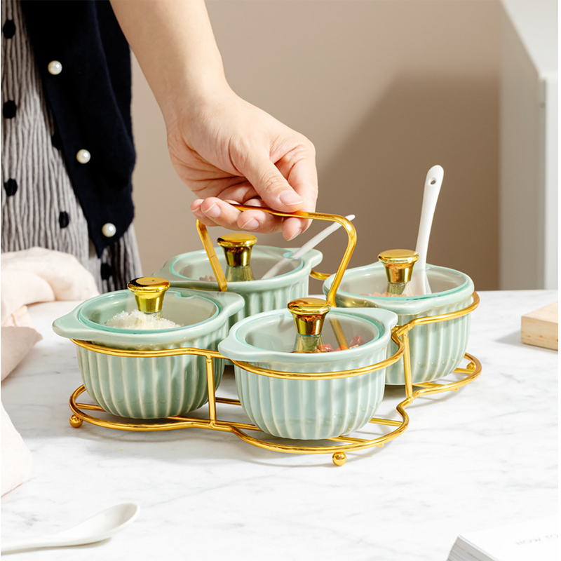 Jar Set For Herbs - Jar
