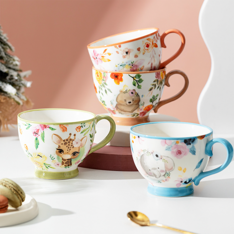 Colorful Coffee Cup- Tea cup, coffee cup, cup for tea | Cups and Mugs for Office Table & Home Decoration