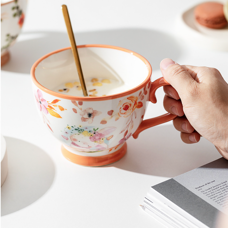Colorful Coffee Cup- Tea cup, coffee cup, cup for tea | Cups and Mugs for Office Table & Home Decoration